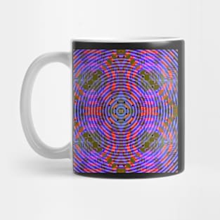 Funky in purple, blue and red Mug